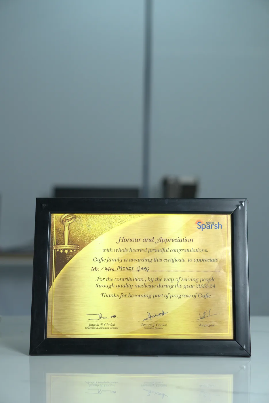 Sparsh Honour & Appreciation 2023–24